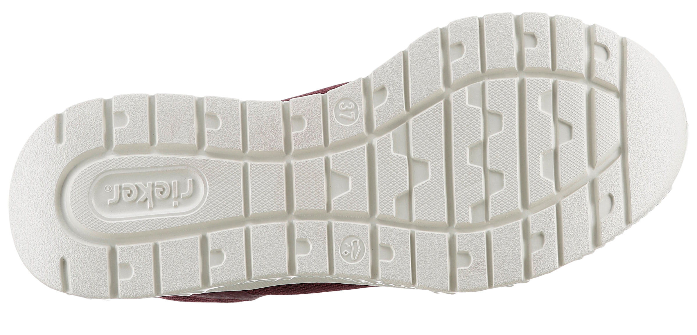 RIEKER Sport Slip-On Sneaker  , Freizeitschuh, Slipper, Halbschuh mit MemoSoft-Ausstattung