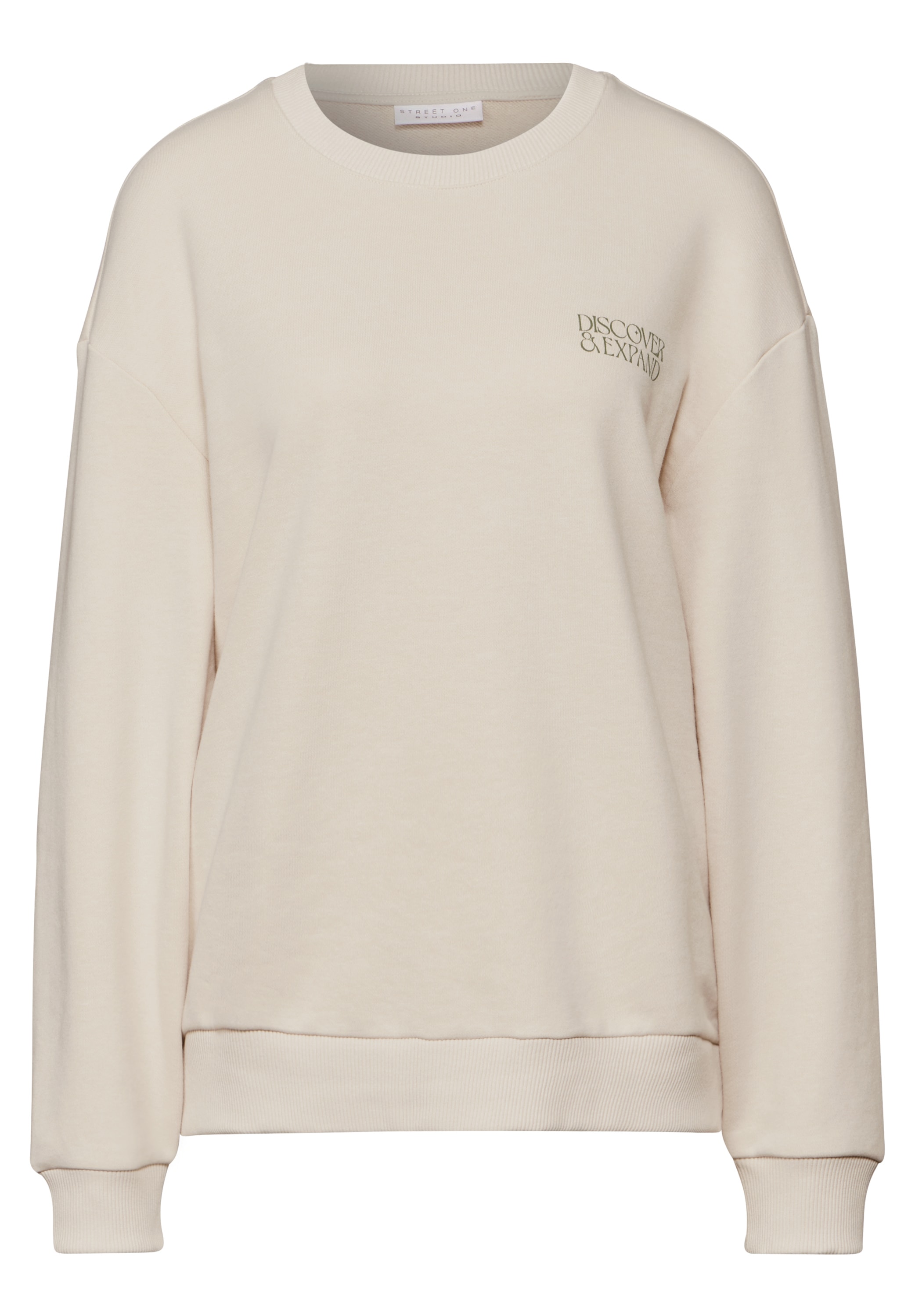 STREET ONE STUDIO Sweatshirt, im soften Baumwoll-Mix