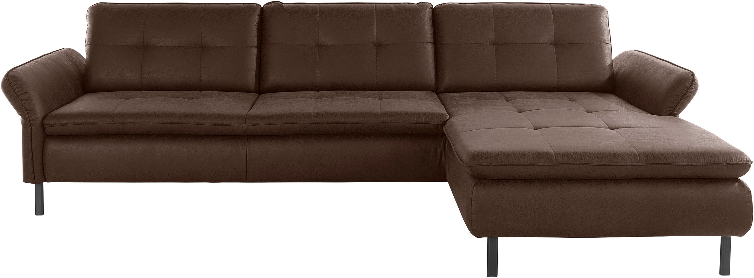 Home affaire Ecksofa "Birkholm L-Form" Armlehnverstellung, auch in Easy Cle günstig online kaufen
