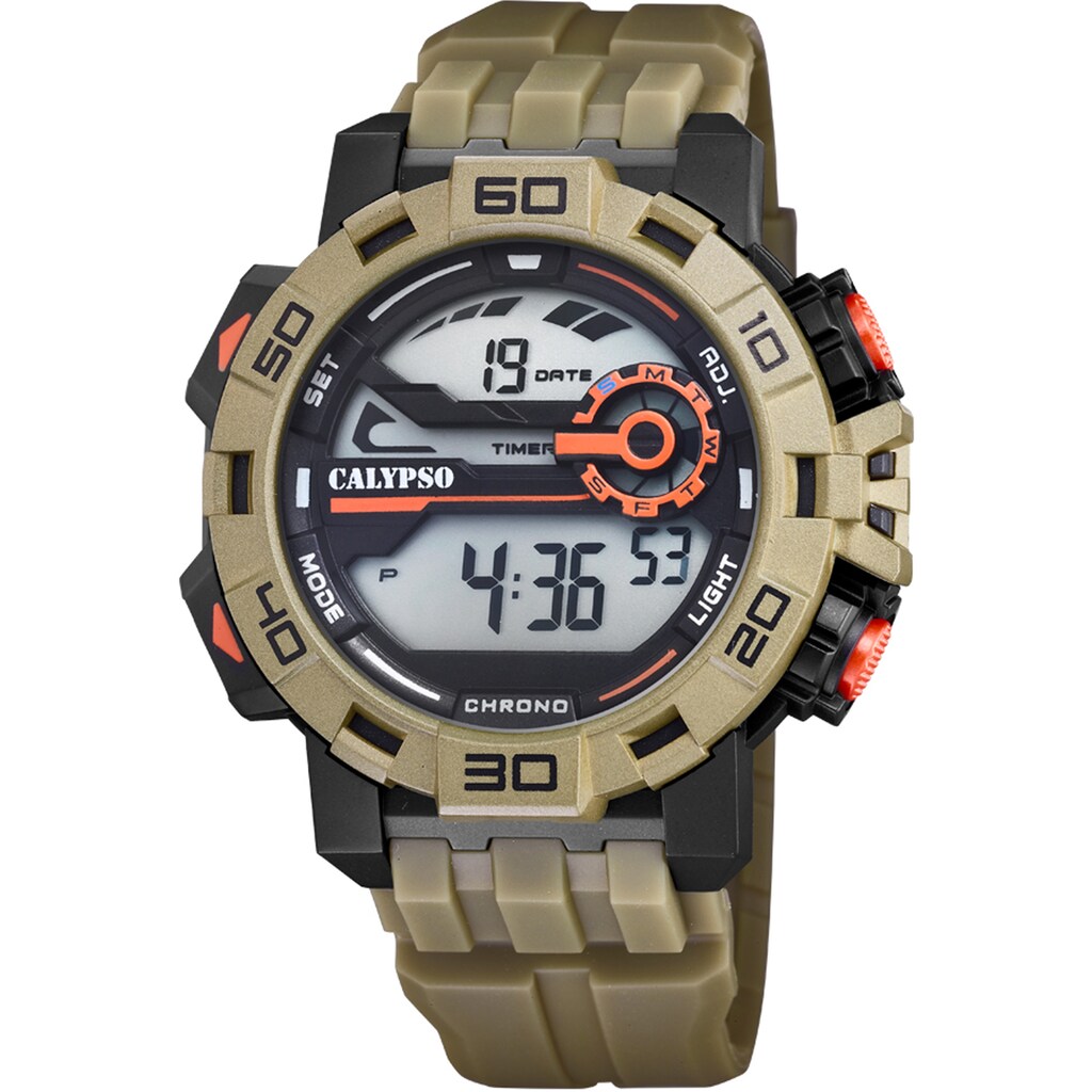 CALYPSO WATCHES Chronograph »Digital For Man, K5809/3«