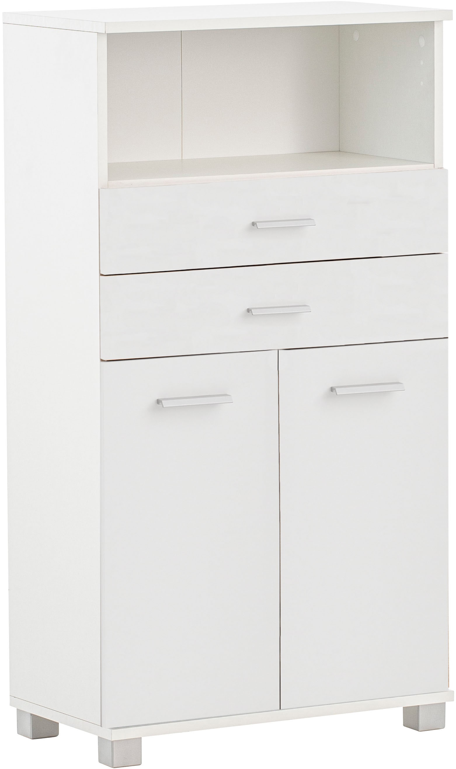 welltime Midischrank »Palermo, Breite 60 cm made in Germany«, Metallbeschläge