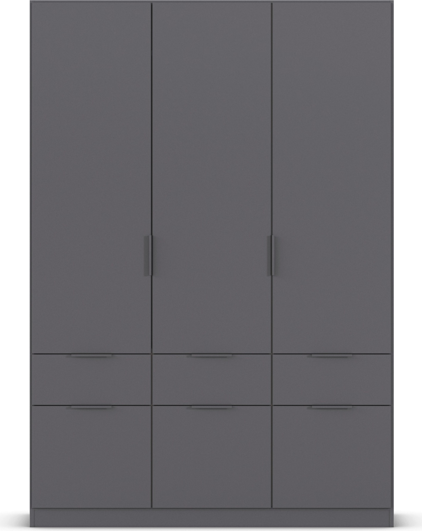 rauch Kleiderschrank »Kleiderschrank Schrank Garderobe Wäscheschrank DUNDEE«, (mit 3 Griff-Varianten), Schubladen in zwei Höhen, optional mit Spiegel MADE IN GERMANY
