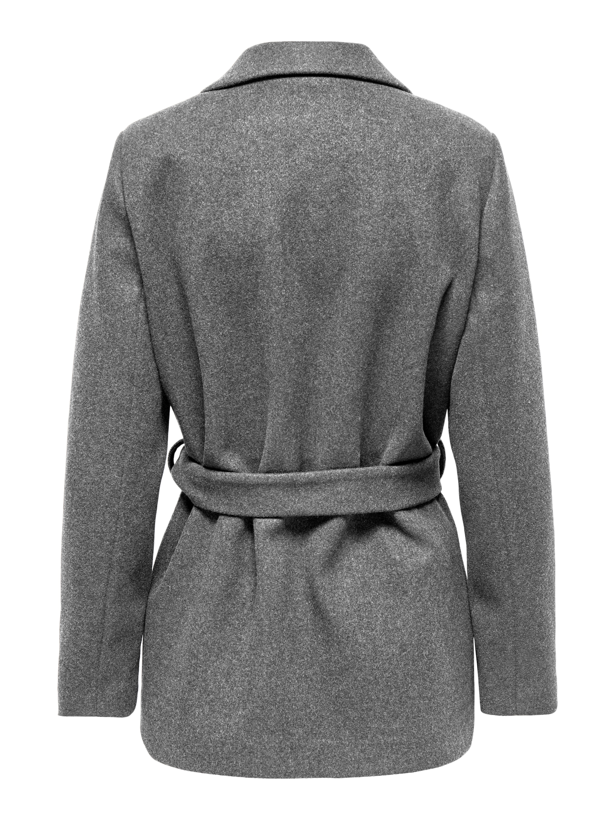 ONLY Kurzmantel »ONLALVILDA LIFE SHORT WRAP COAT OTW« Kunstfaser