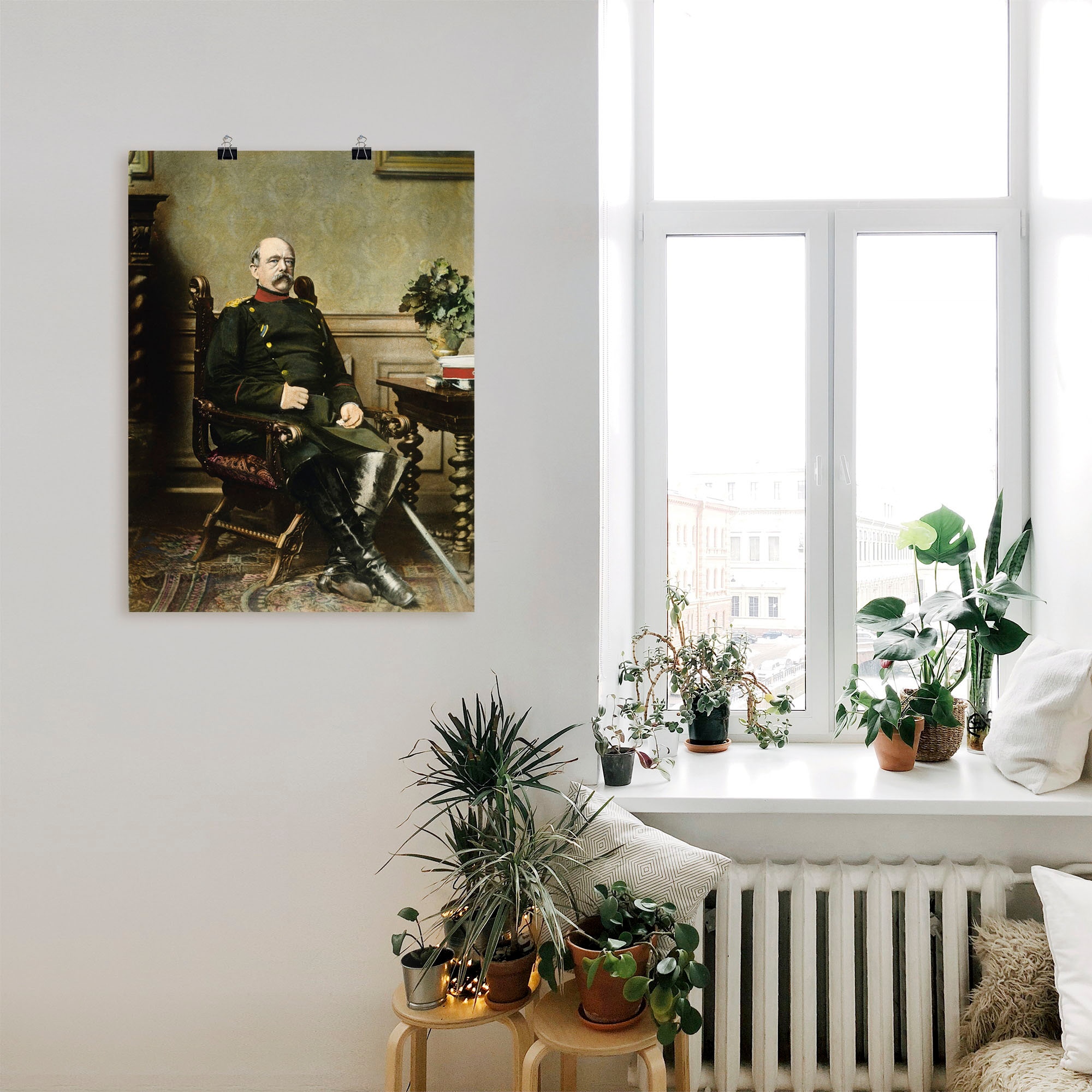 Artland Wandbild »Otto von Bismarck«, Menschen, (1 St.), als Leinwandbild, Poster in verschied. Größen
