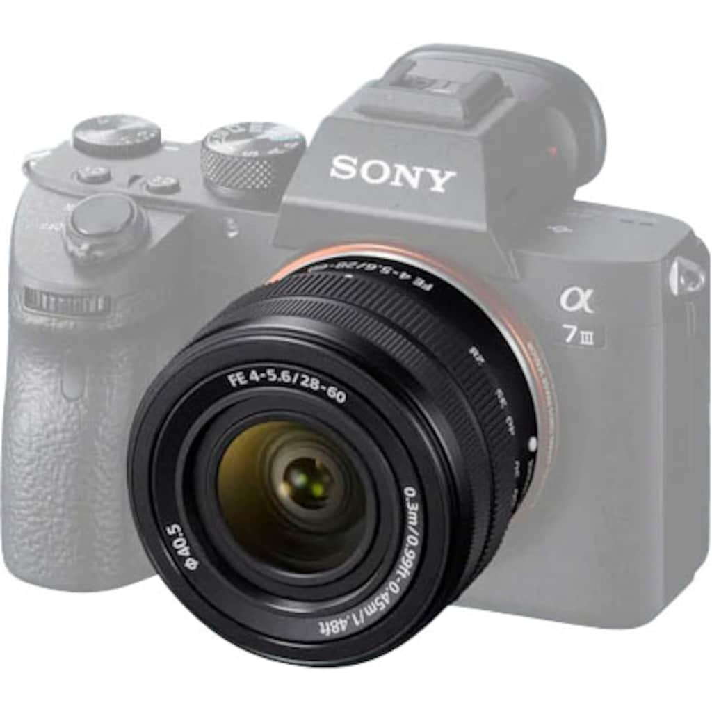 Sony Objektiv »SEL 28–60mm FE4–5.6«