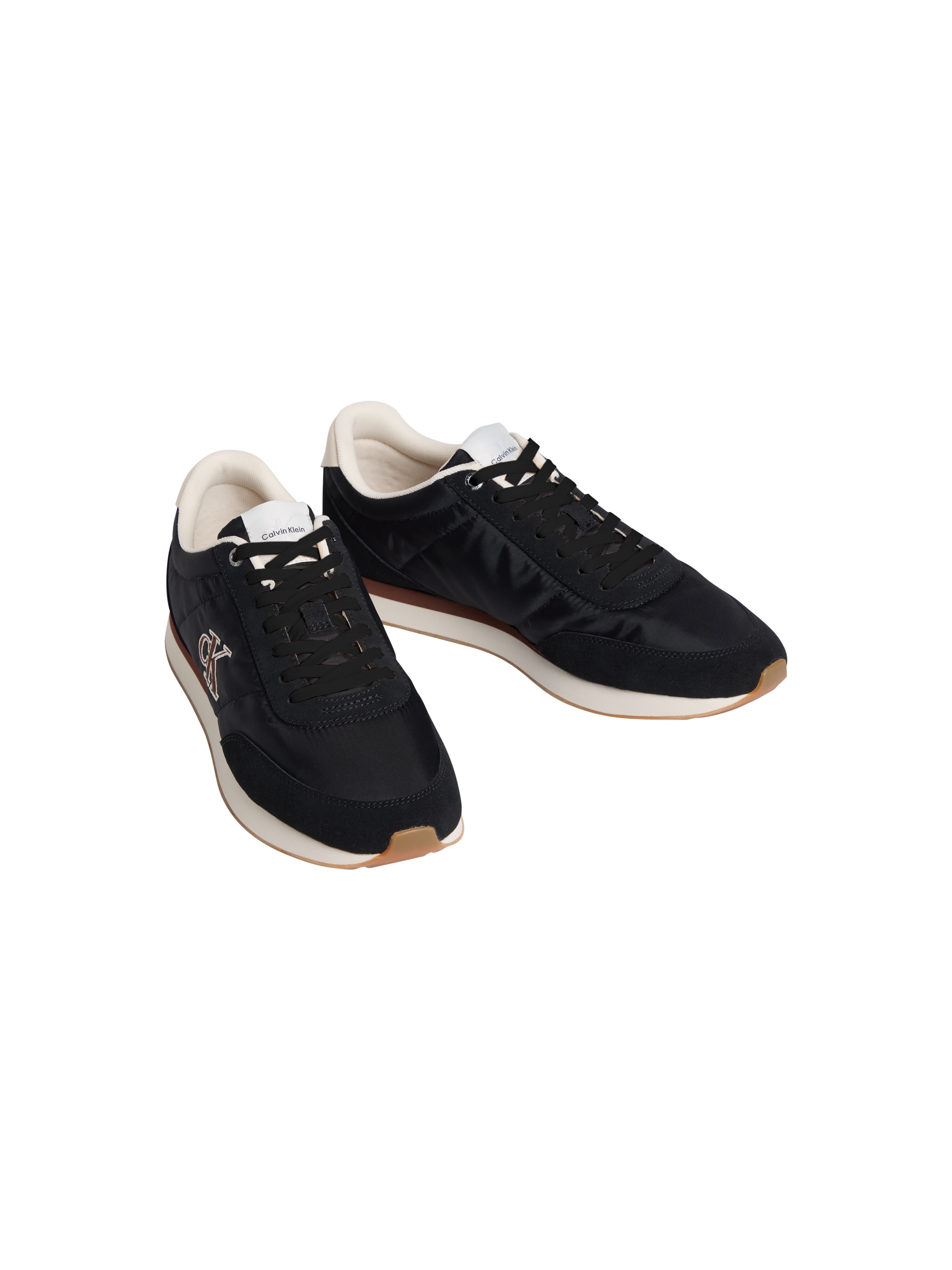 Calvin Klein Jeans Sneaker »RETRO RUNNER ESS MIX MAT«  Freizeitschuh, Halbschuh, Schnürschuh mit Logo-Emblem