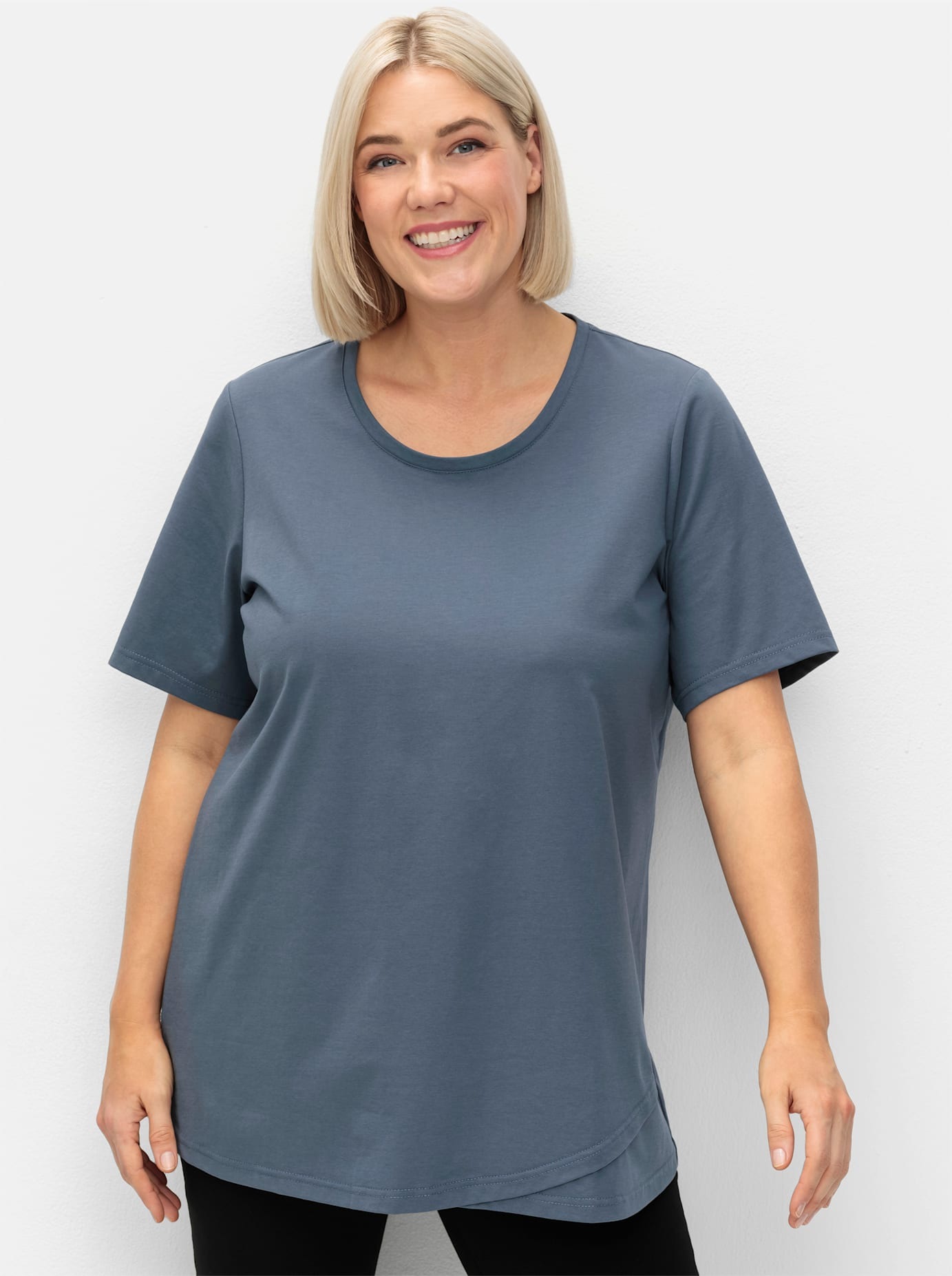 Sheego Yogashirt "T-Shirt", (1 tlg.) günstig online kaufen