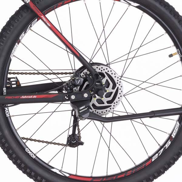FISCHER Fahrrad E-Bike »MONTIS EM 1726 557«, 10 Gang, Pedelec, Elektrofahrrad für Damen u. Herren, MTB
