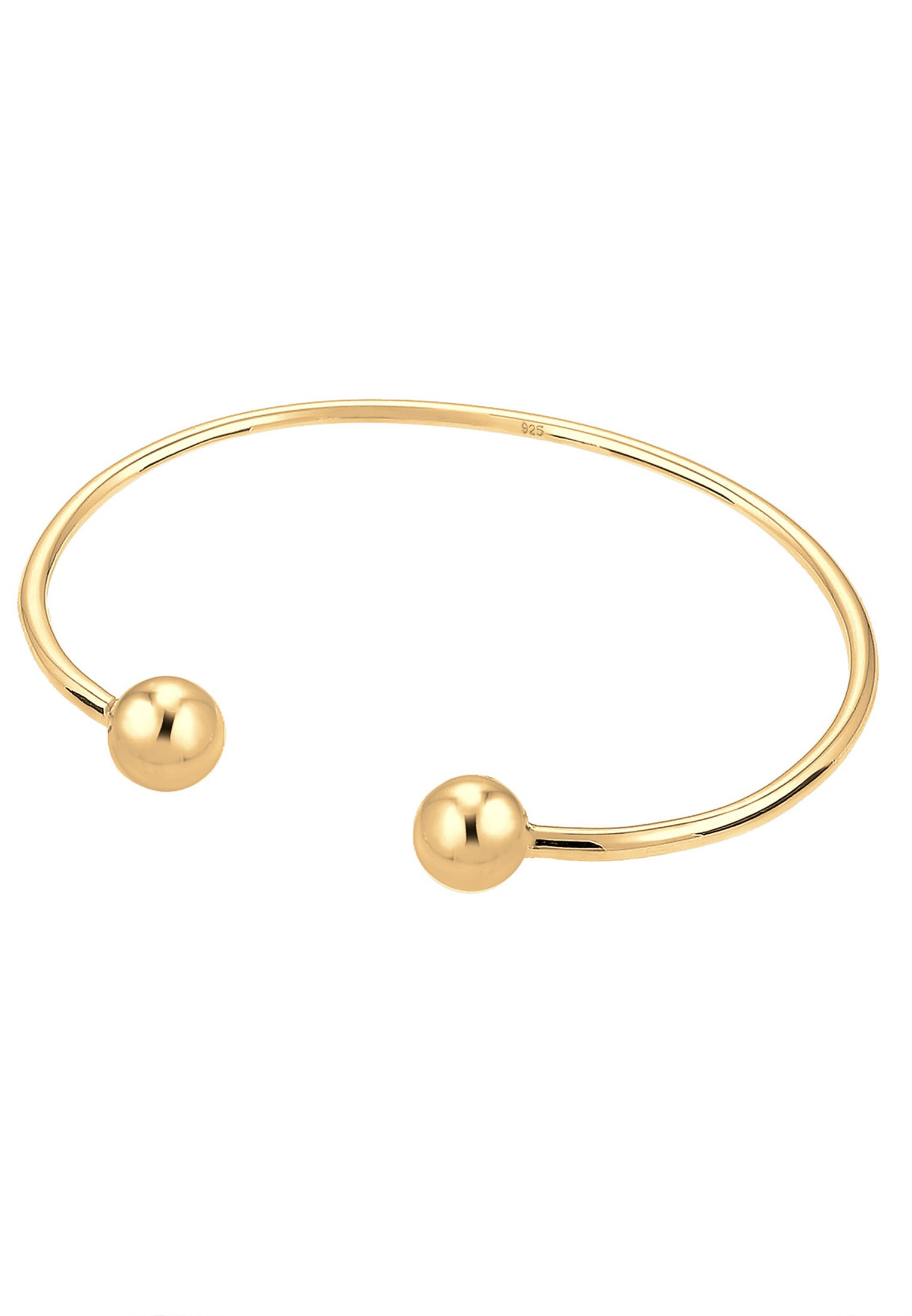 Elli Armreif »Elli Armband Kugel Ball Geo Bangle Basic 925 Sterling Silber«