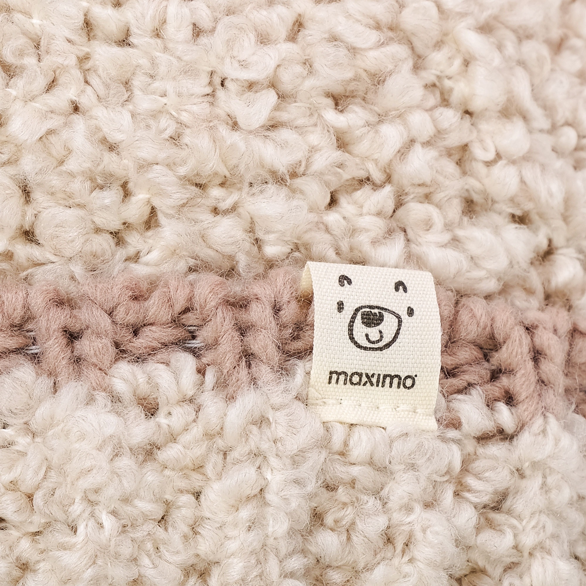 Thumbnail - MAXIMO Bommelmütze wärmend, Grobstrick, gefüttert, hoher Wollanteil