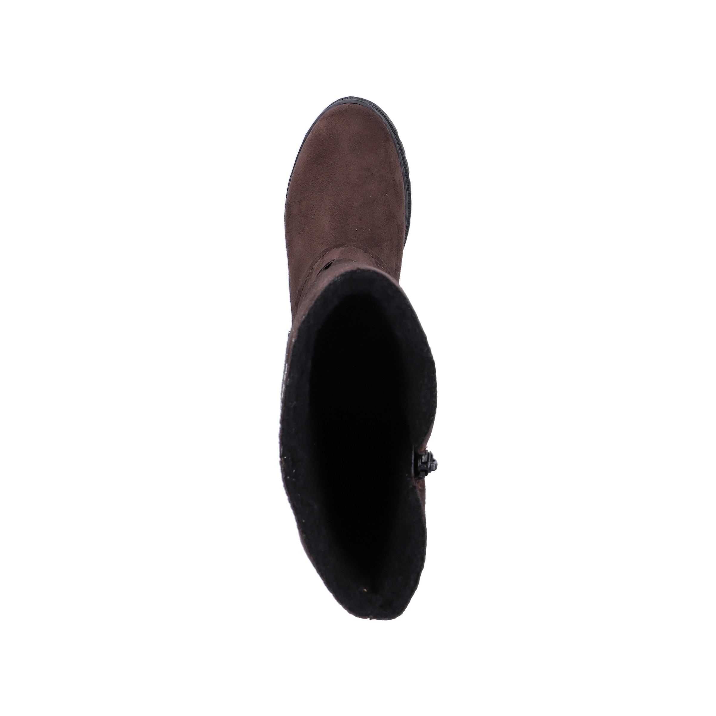 Rieker Winterstiefel  Langschaftstiefel, Blockabsatz, mit Innenreißverschluss