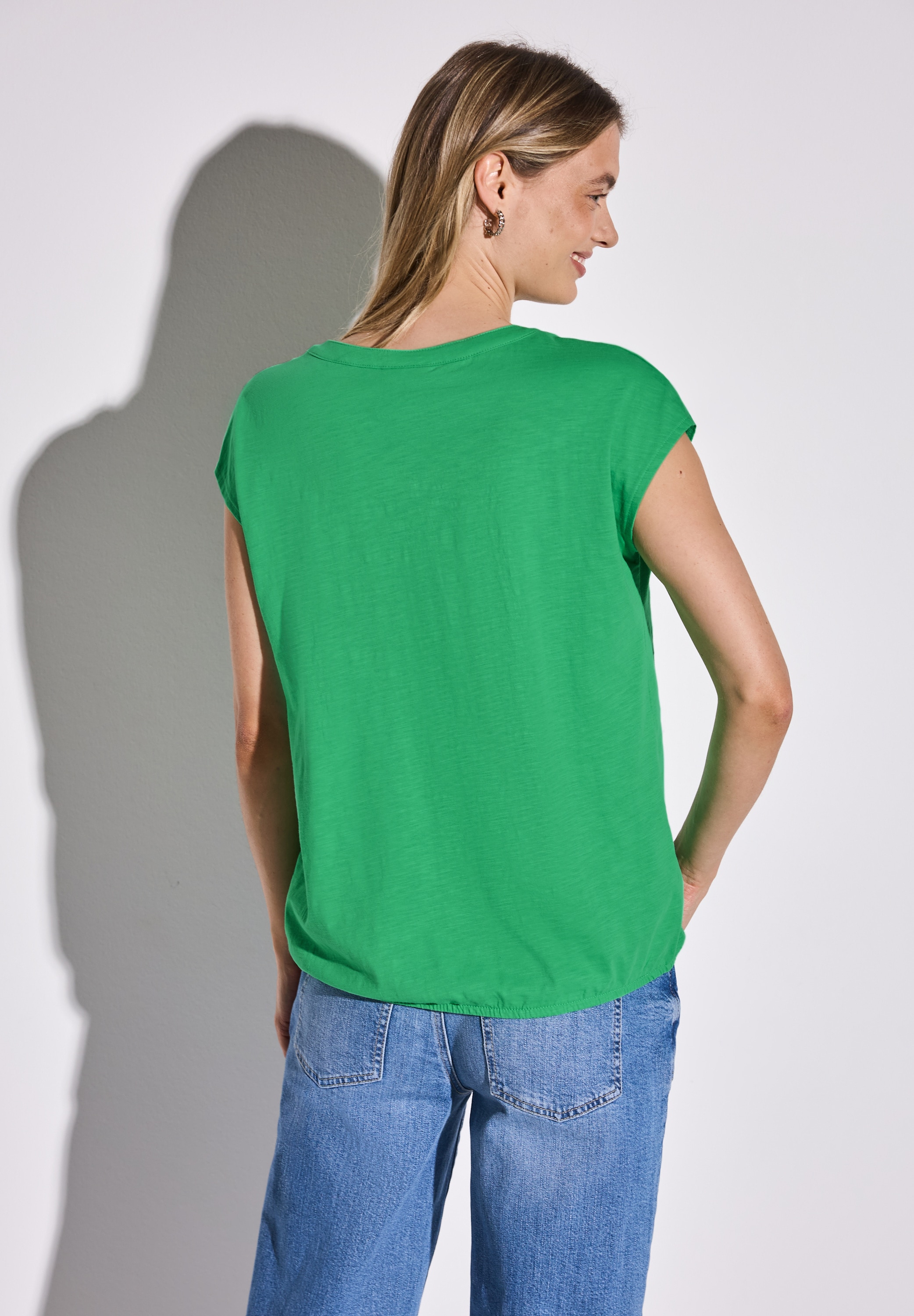 STREET ONE T-Shirt, aus reiner Baumwolle