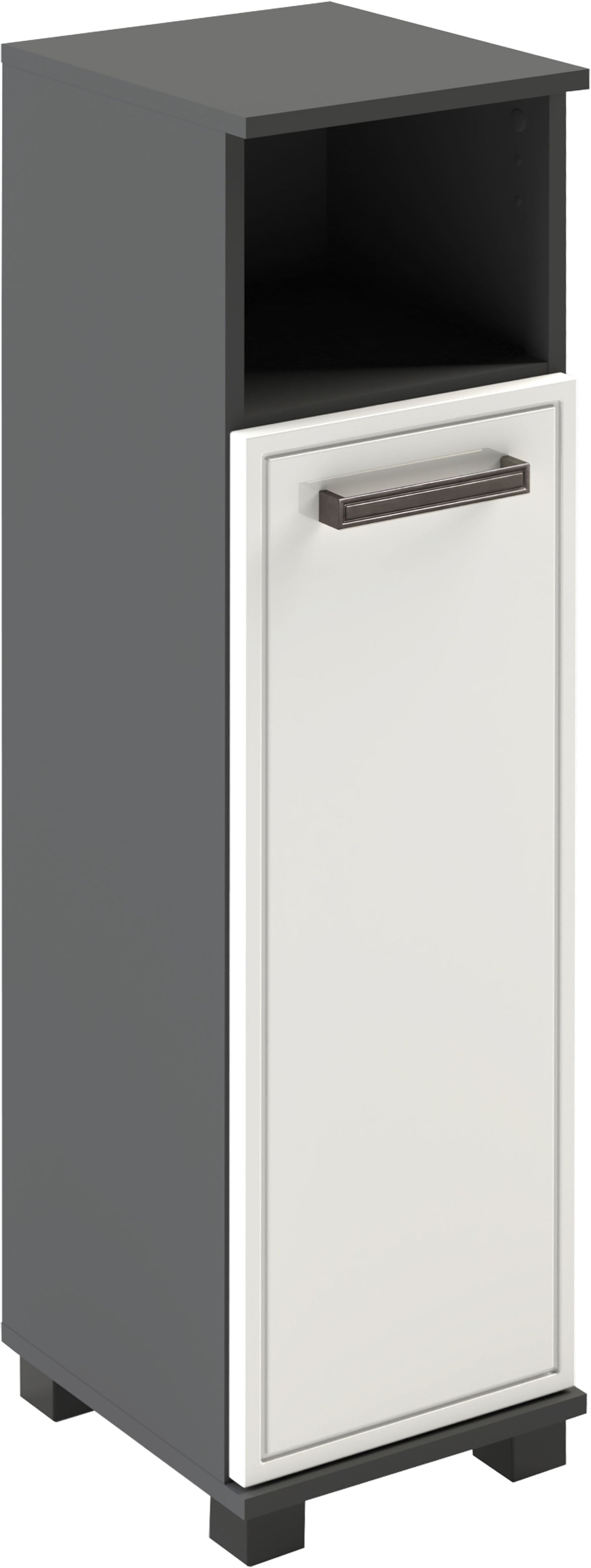 Schildmeyer Midischrank "ADANA Unterschrank, Höhe 110,5 cm, 1 Tür, MADE IN GERMANY" 1 Stk. tlg. tiefgezogene MDF-Fronten - umlaufende Rahmenprägung, MADE IN GERMANY
