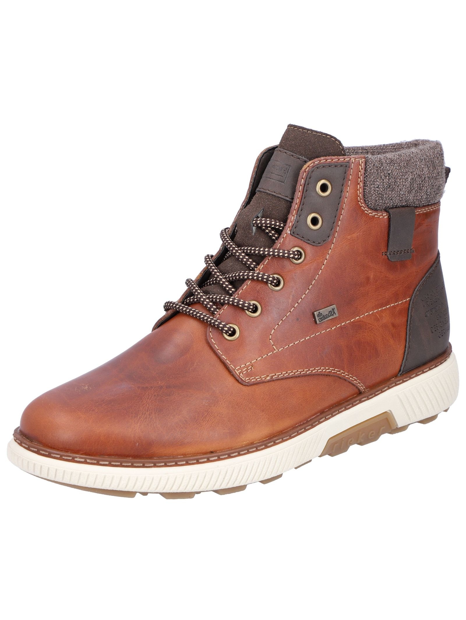 Rieker Schnürstiefelette "Rieker Stiefelette Leder/Synthetik"