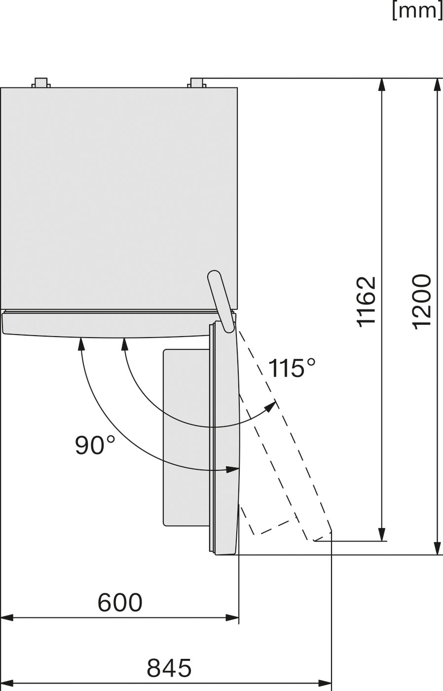 Miele Kühl-/Gefrierkombination »KF 4372 CD«, KF 4372 CD, 186 cm hoch, 60 cm breit