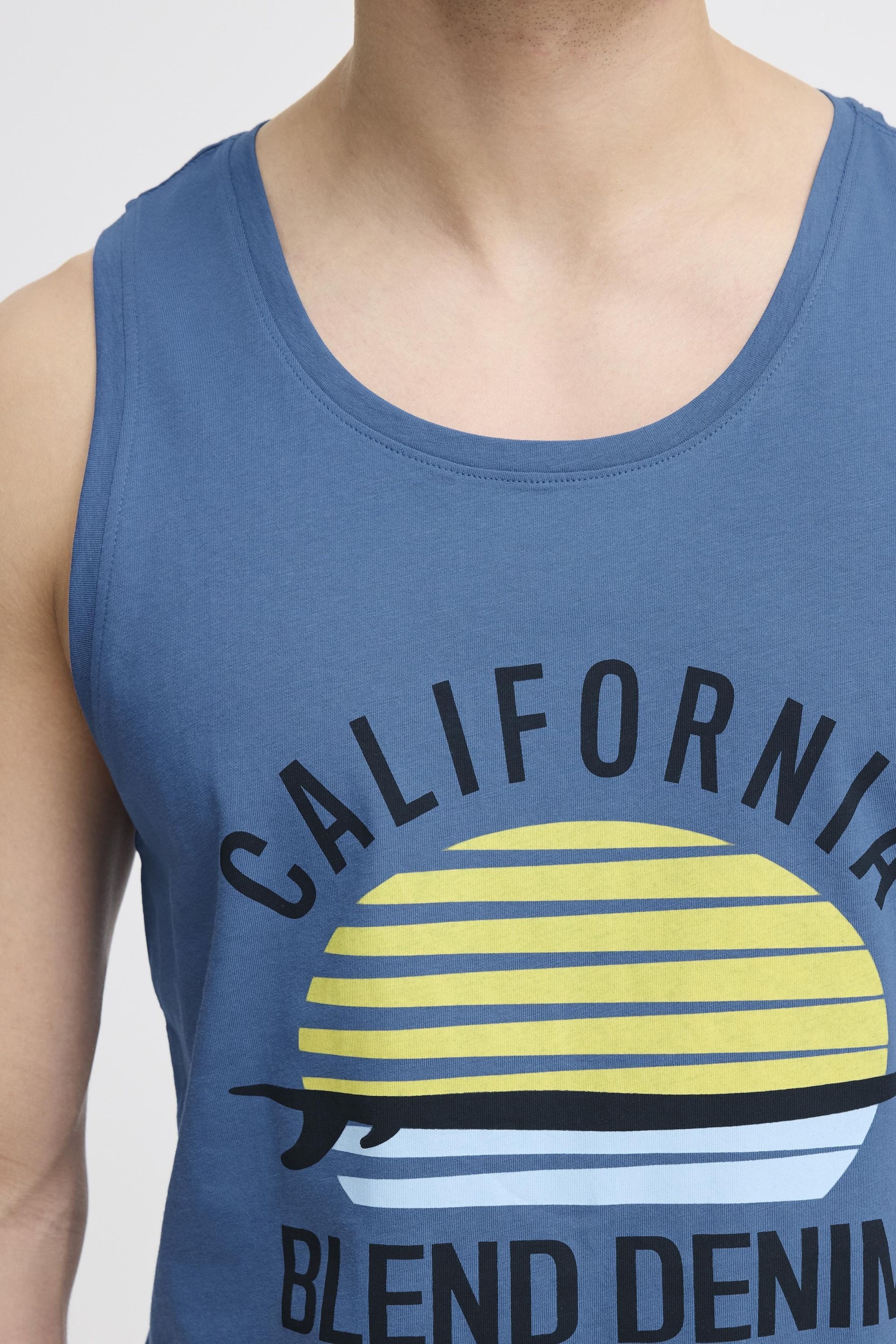 Blend Tanktop »BHCali« Lässiges Tanktop mit Rundhalssauschnitt und Print