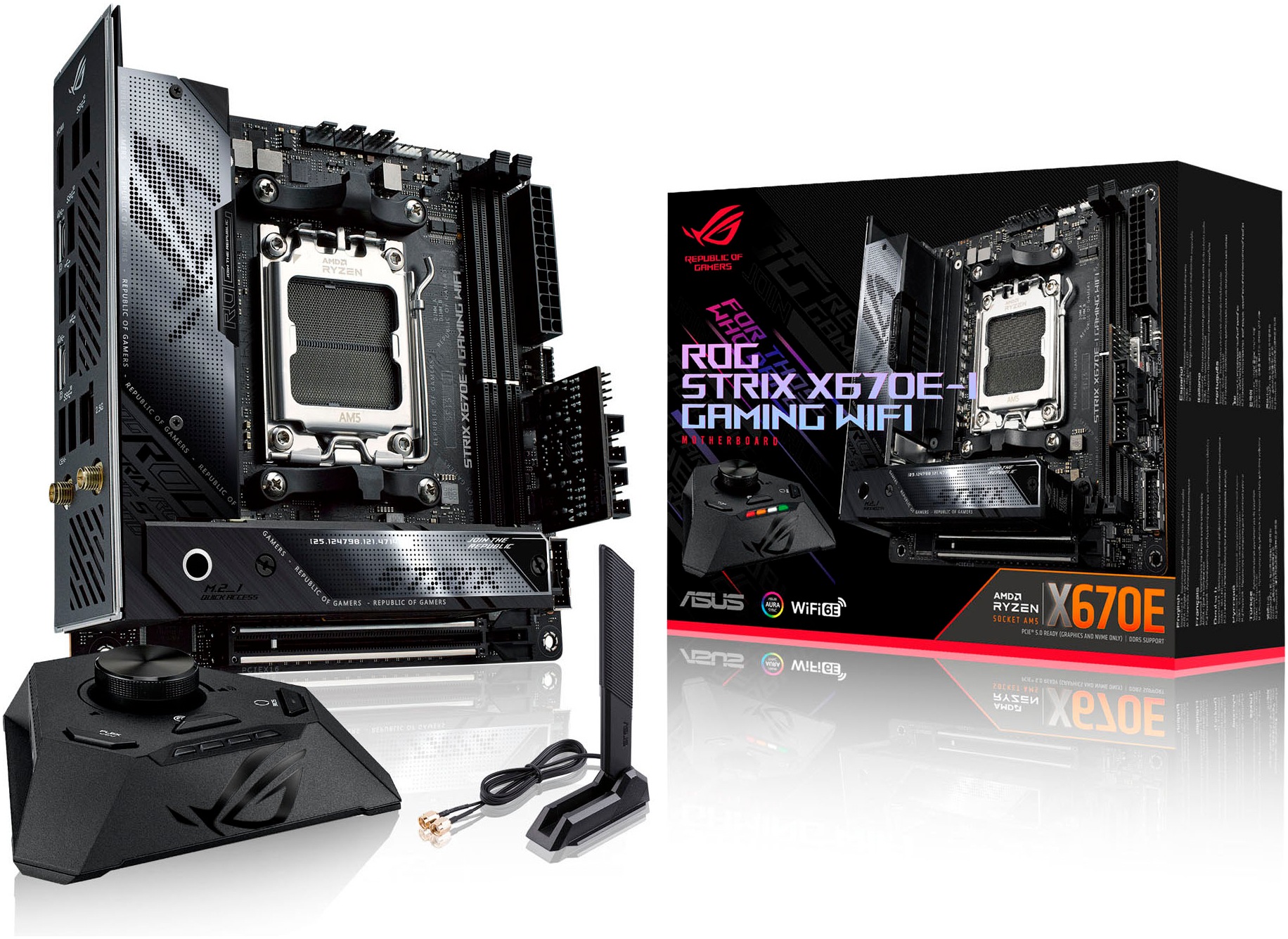 Asus Mainboard »ROG STRIX X670E-I GAMING WIFI«