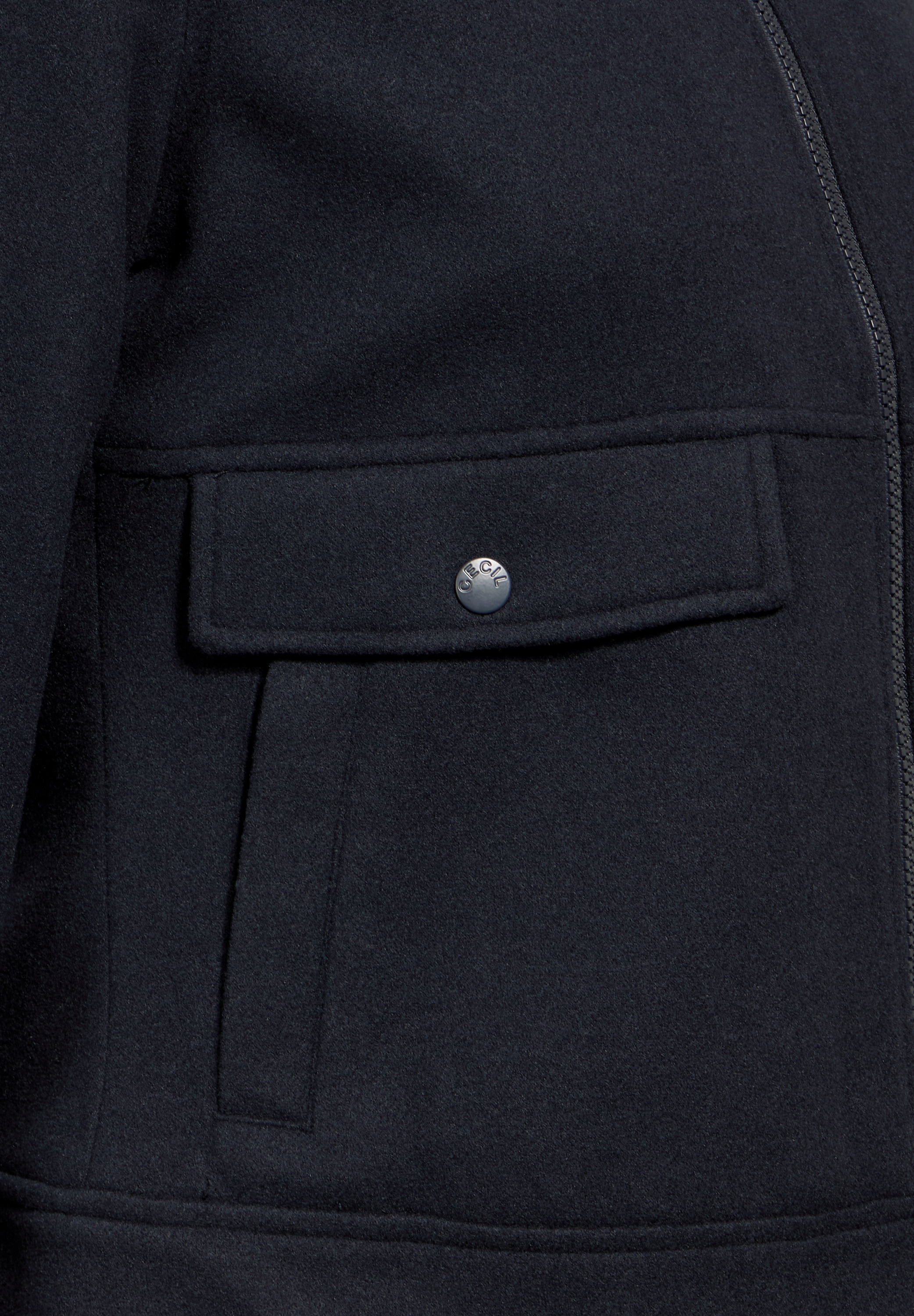 Cecil Kurzjacke, ohne Kapuze, mit Kragen