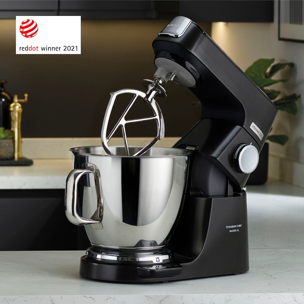 KENWOOD Küchenmaschine »Titanium Chef Baker XL KVL85.004BK, Zubehör, Gratis Wert UVP 319,-"«