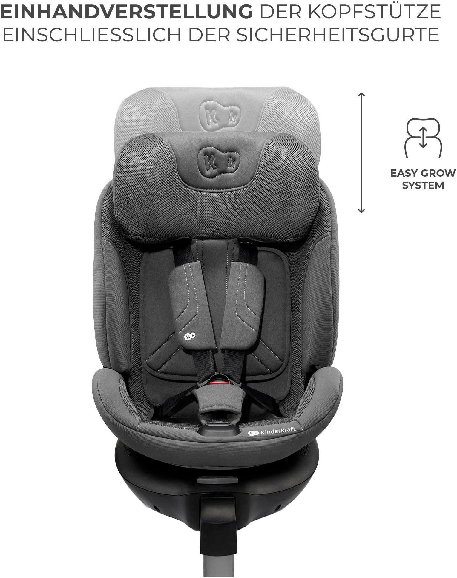 Kinderkraft Autokindersitz »XRIDER 2 i-Size« Klasse 0 / 1 / II / III (bis 36 kg) 360° – drehbarer Kindersitz