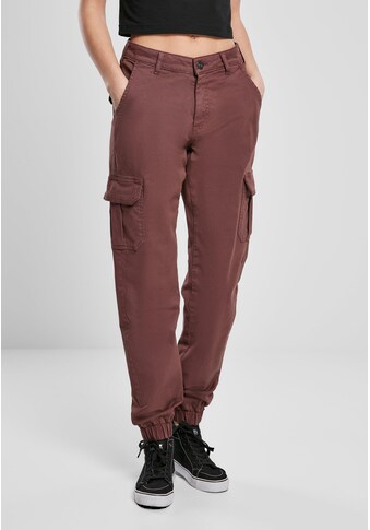Cargohose »Urban Classics Damen Ladies High Waist Cargo Pants«, (1 tlg.)