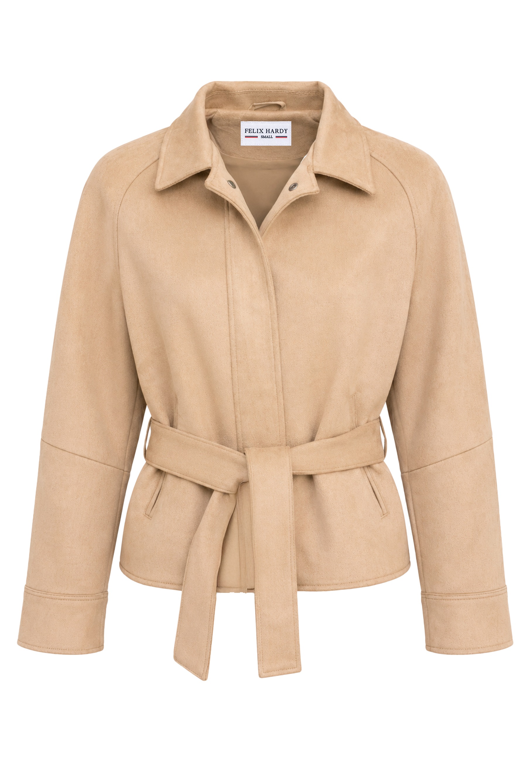 Felix Hardy Lederimitatjacke »Jacke aus Velourslederimitat«