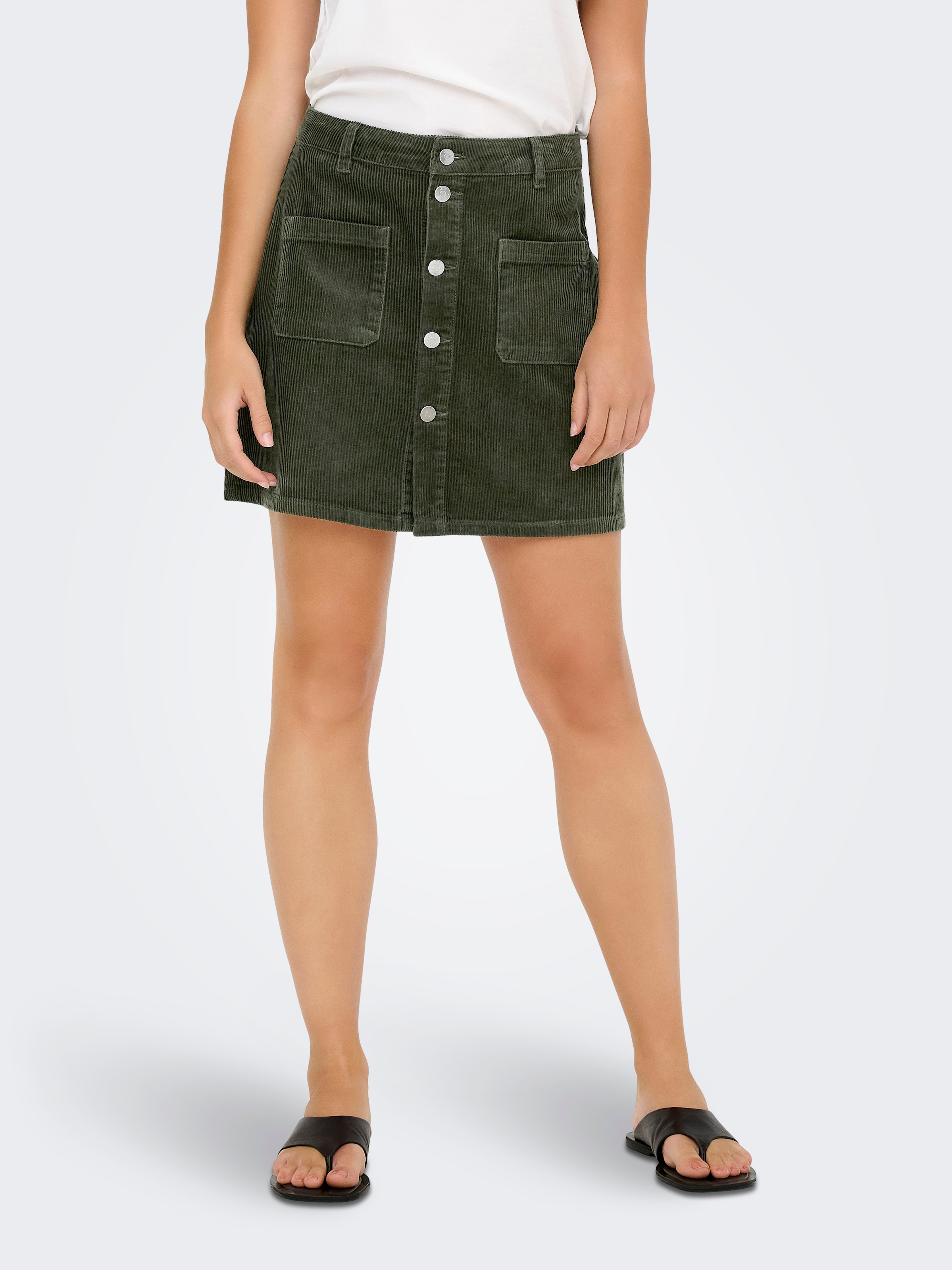 JDY Cordrock "JDYSHIRAZ CORDUROY SKIRT PNT DIA" günstig online kaufen