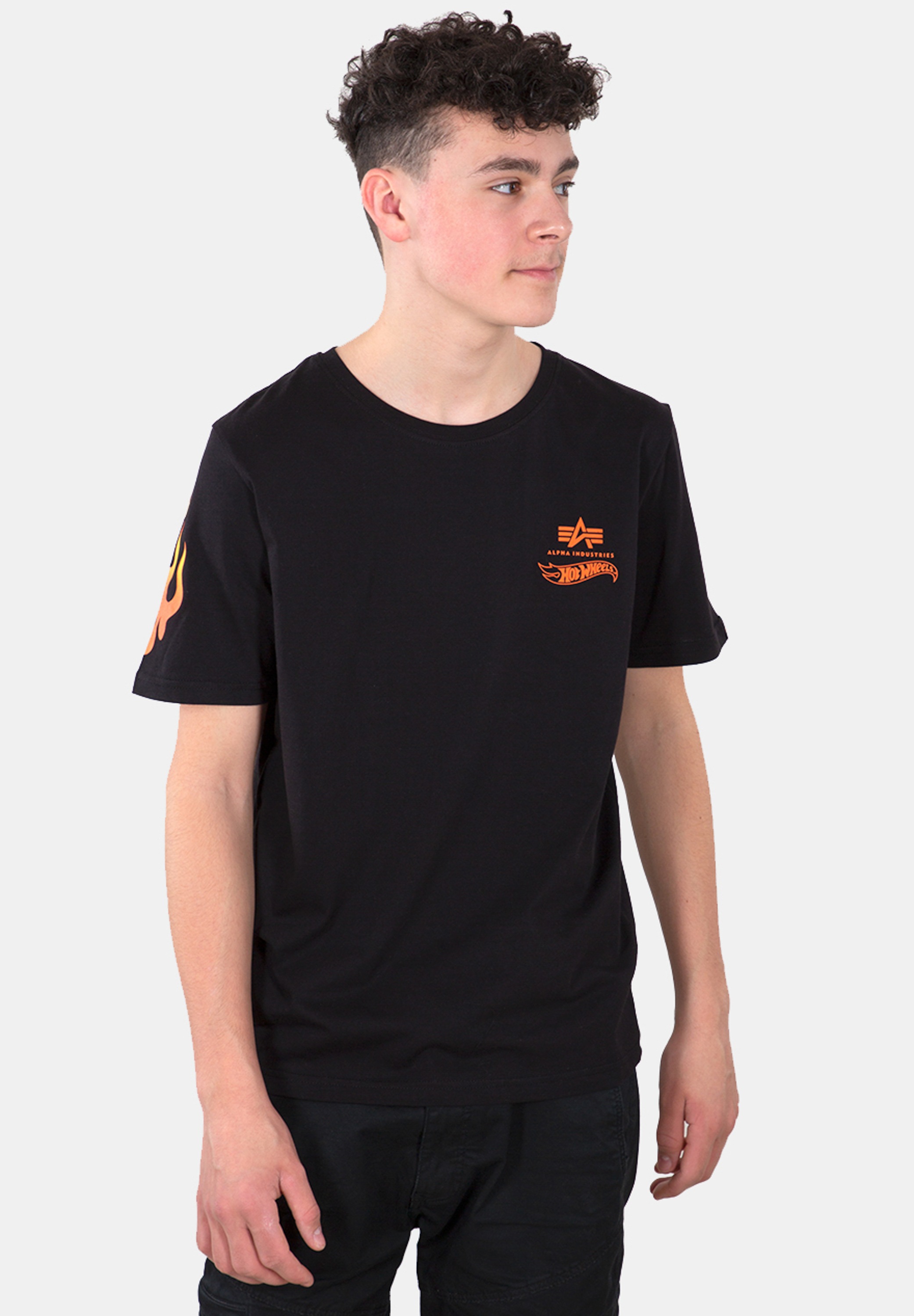 Alpha Industries T-Shirt »Flame T-Shirt Kids/Teens T-Shirt«