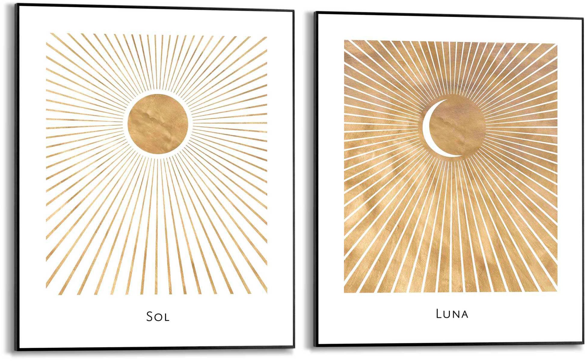 Poster »Sonne und Mond«