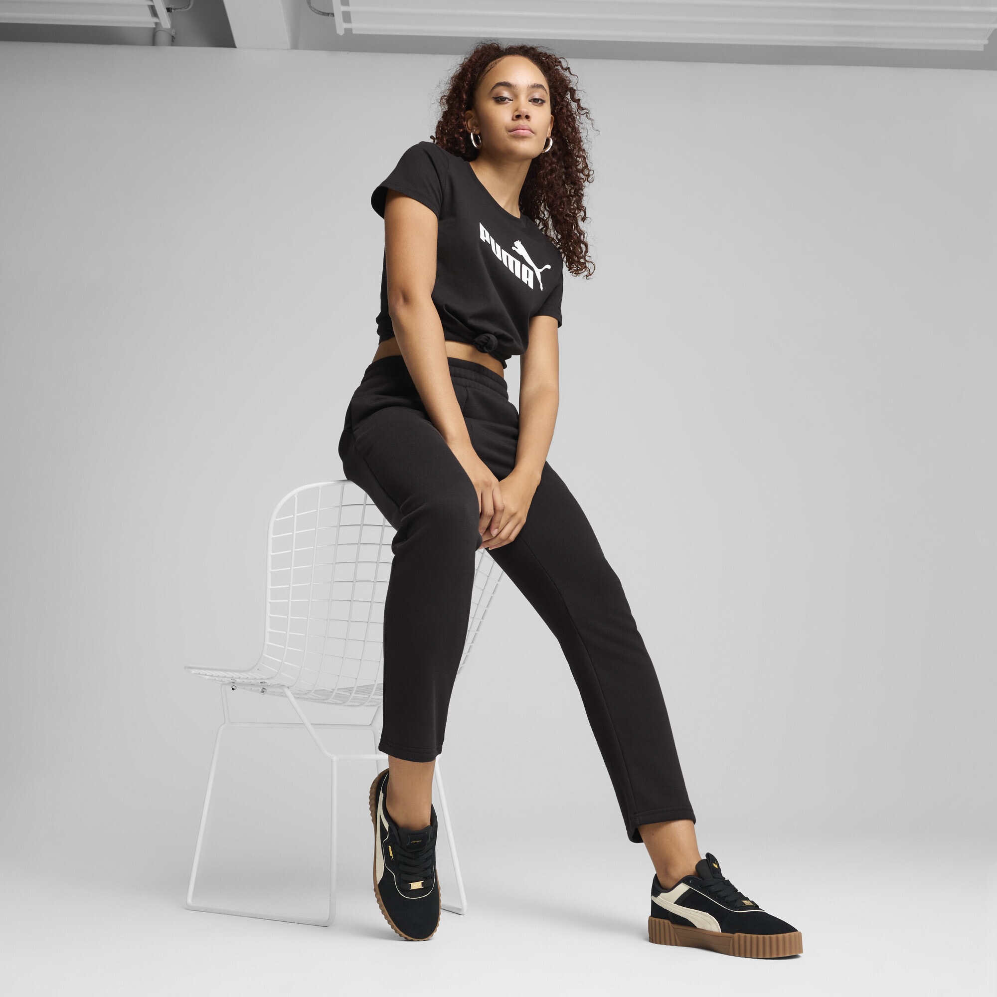PUMA Sporthose »ESS Small No. 1 Logo Jogginghose Damen«