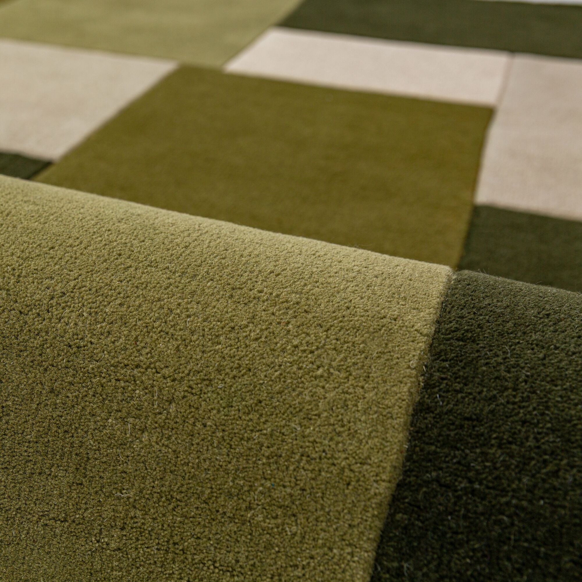 FLAIR RUGS Wollteppich »Collage Wollteppich« rechteckig 10 mm Höhe