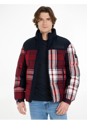 TOMMY HILFIGER Steppjacke »EW YORK CHECK PUFFER JACKE...