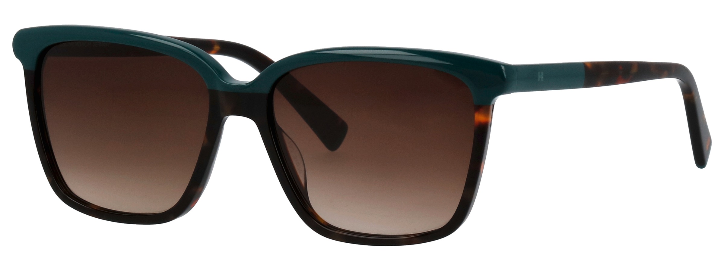 Sonnenbrille HUMPHREY´S EYEWEAR "HUMPHREY´S eyewear Sonnenbrille", Damen, havanna, tidal teal, Sonnenbrillen Sonnenbrille