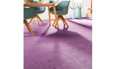 Teppichboden »Frisee-Velours Sophie«, rechteckig, Uni Farben, Breite 400 cm oder 500...