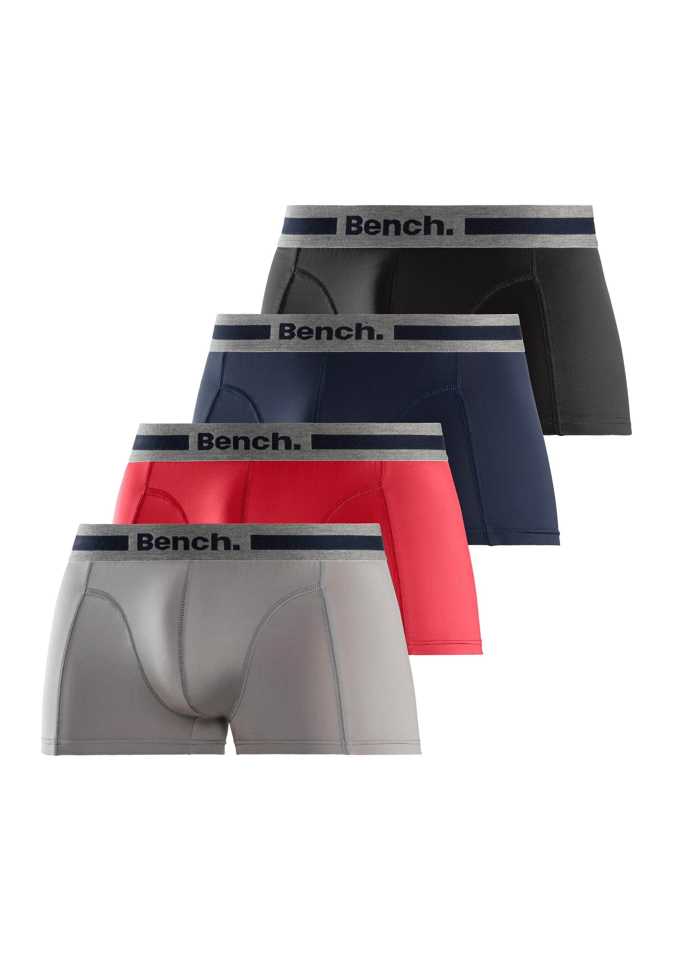 Bench. Funktionsboxer "Boxershorts für Herren", (Packung, 4 St.), Unterhose günstig online kaufen