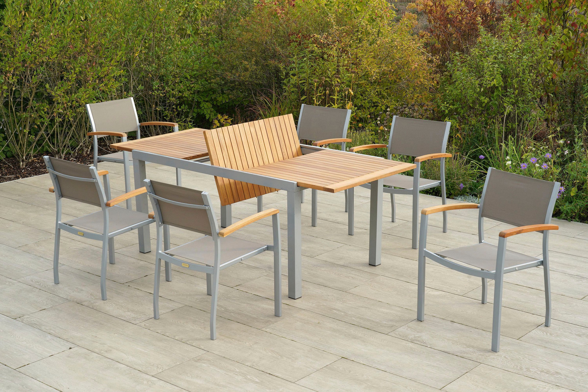 Thumbnail - MERXX Garten-Essgruppe "Naxos" 7 Stk. tlg.