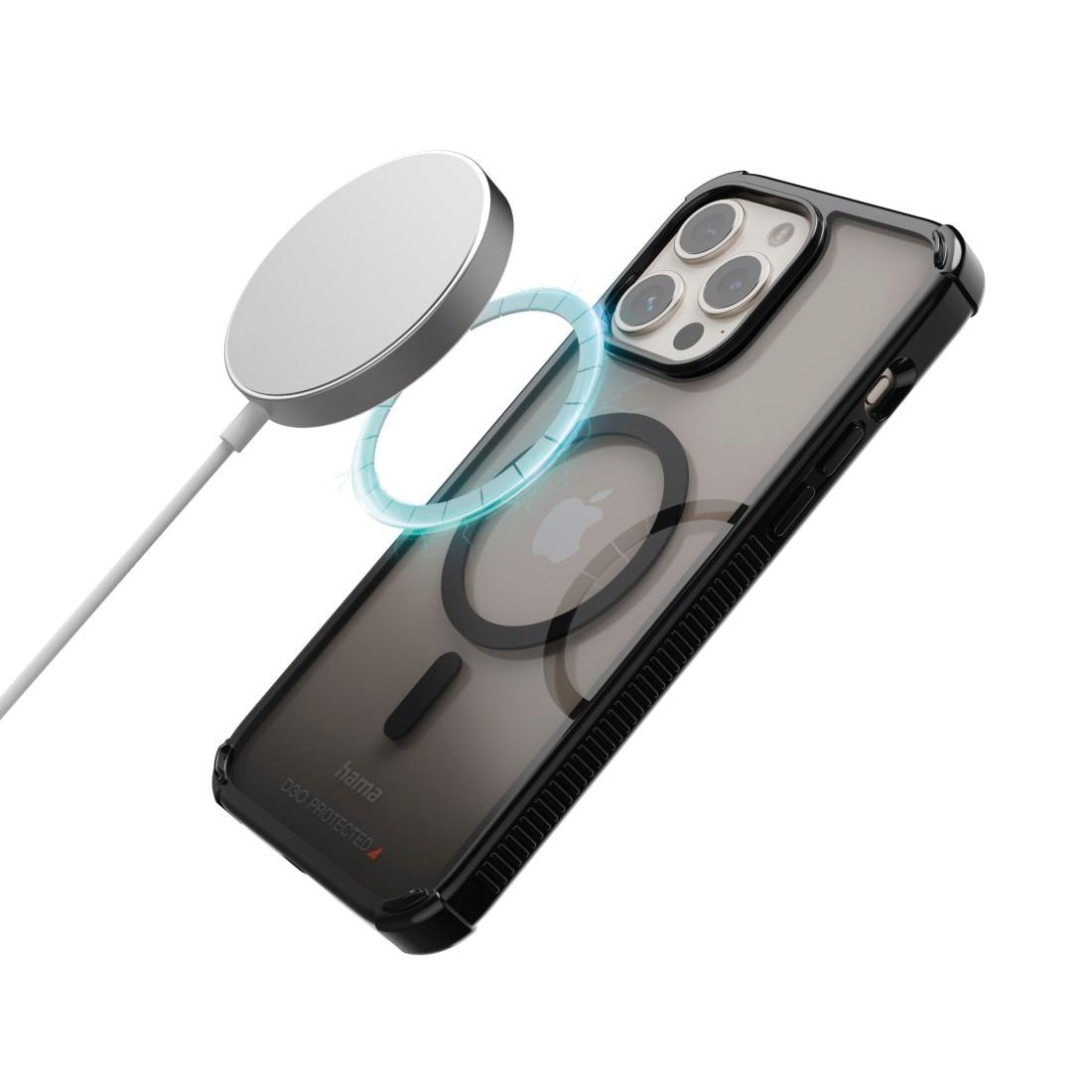 Hama Smartphone-Hülle »Handyhülle „Extreme Protect“ für iPhone 16 Pro (für MagSafe, stoßfest)«, iPhone 16 Pro, 16,0 cm (6,3 Zoll)