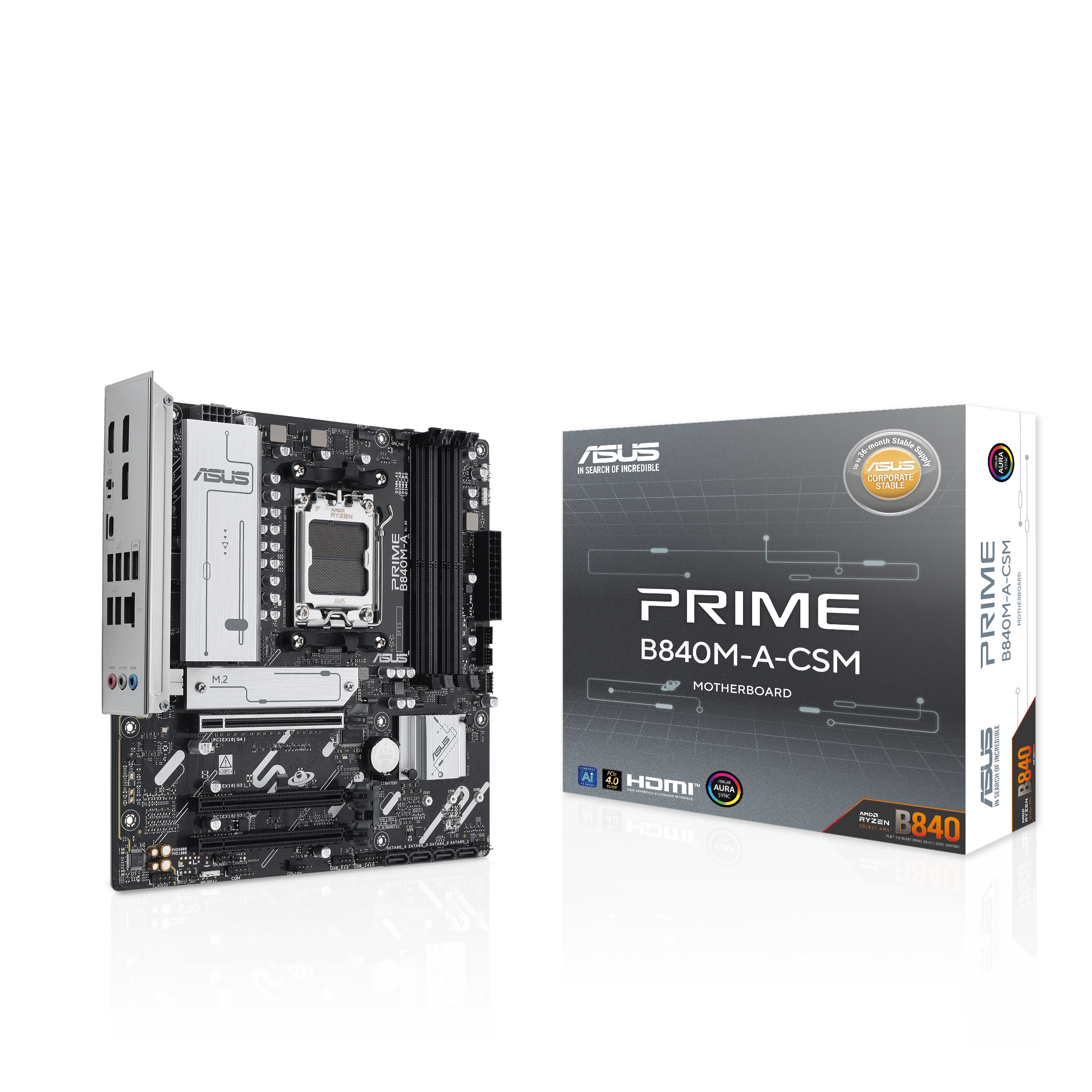 Asus Mainboard »PRIME B840M-A-CSM«