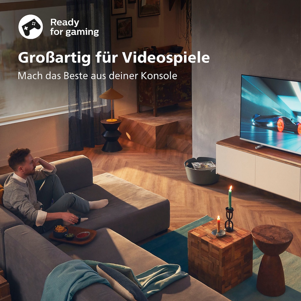 Philips LED-Fernseher »43PUS7657/12«, 108 cm/43 Zoll, 4K Ultra HD, Smart-TV