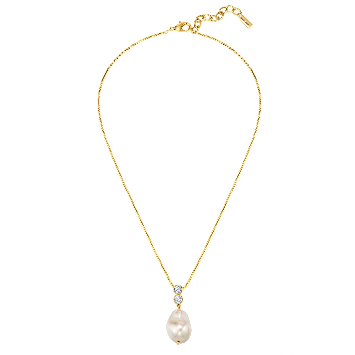 Yokoamii Kette mit Anhänger »Y83« mit Perle