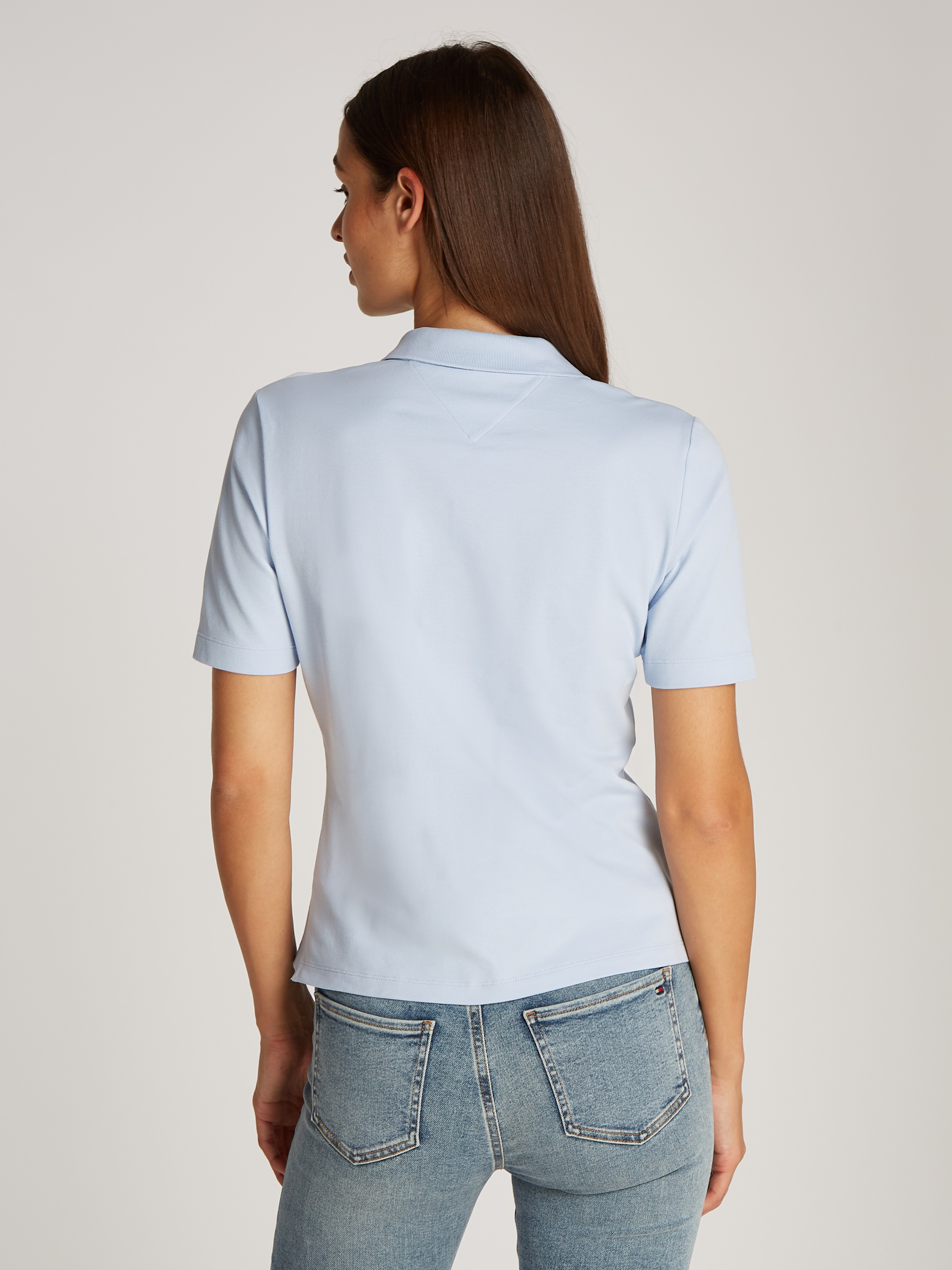 Thumbnail - Tommy Hilfiger Poloshirt "1985 Regular Fit Pique Premium Polo", mit Logo-Stickerei, mit Seitenschlitzen