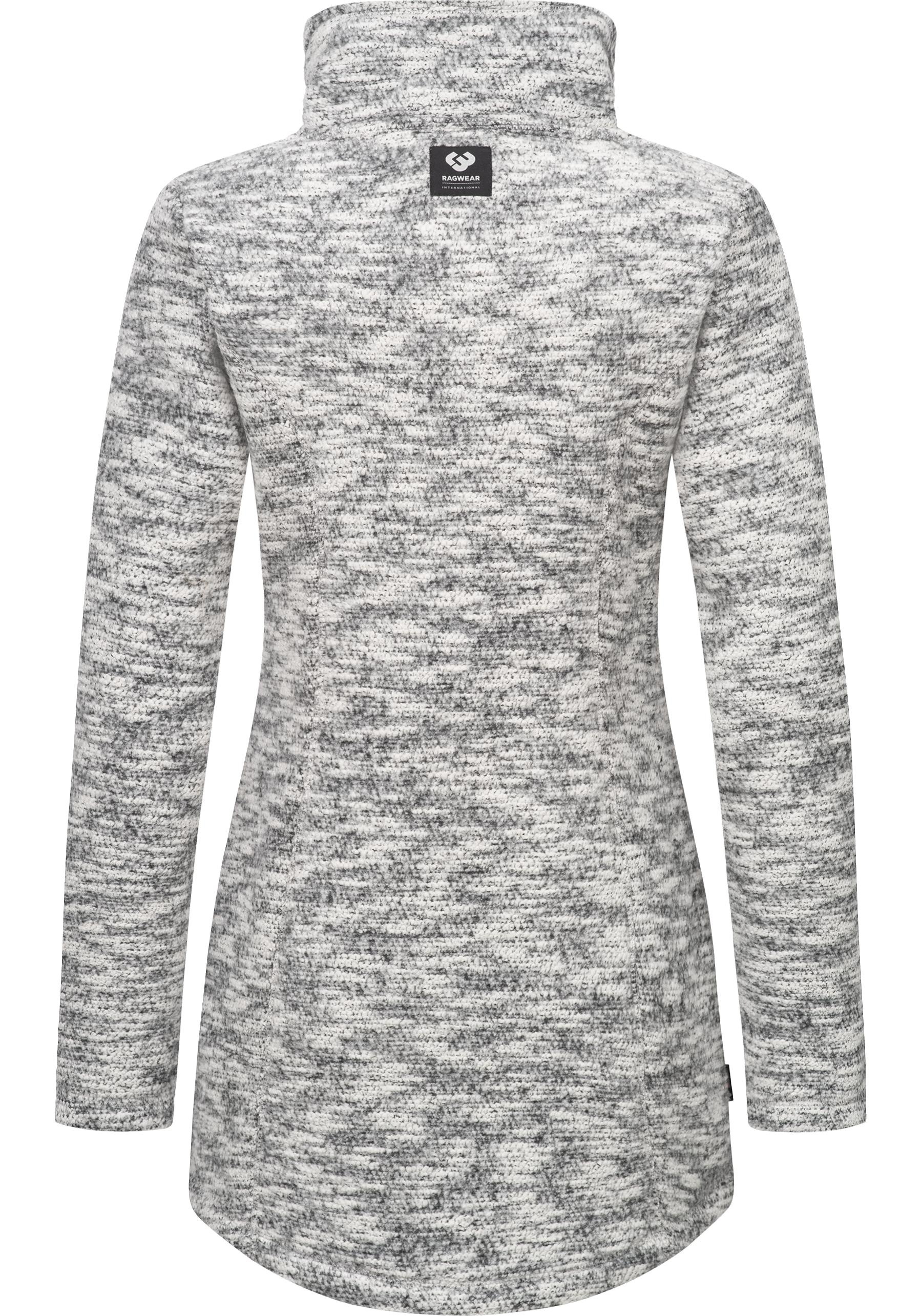 Ragwear Strickjacke »Miram Melange«, Kuschelige Übergangsjacke in Strick-Optik