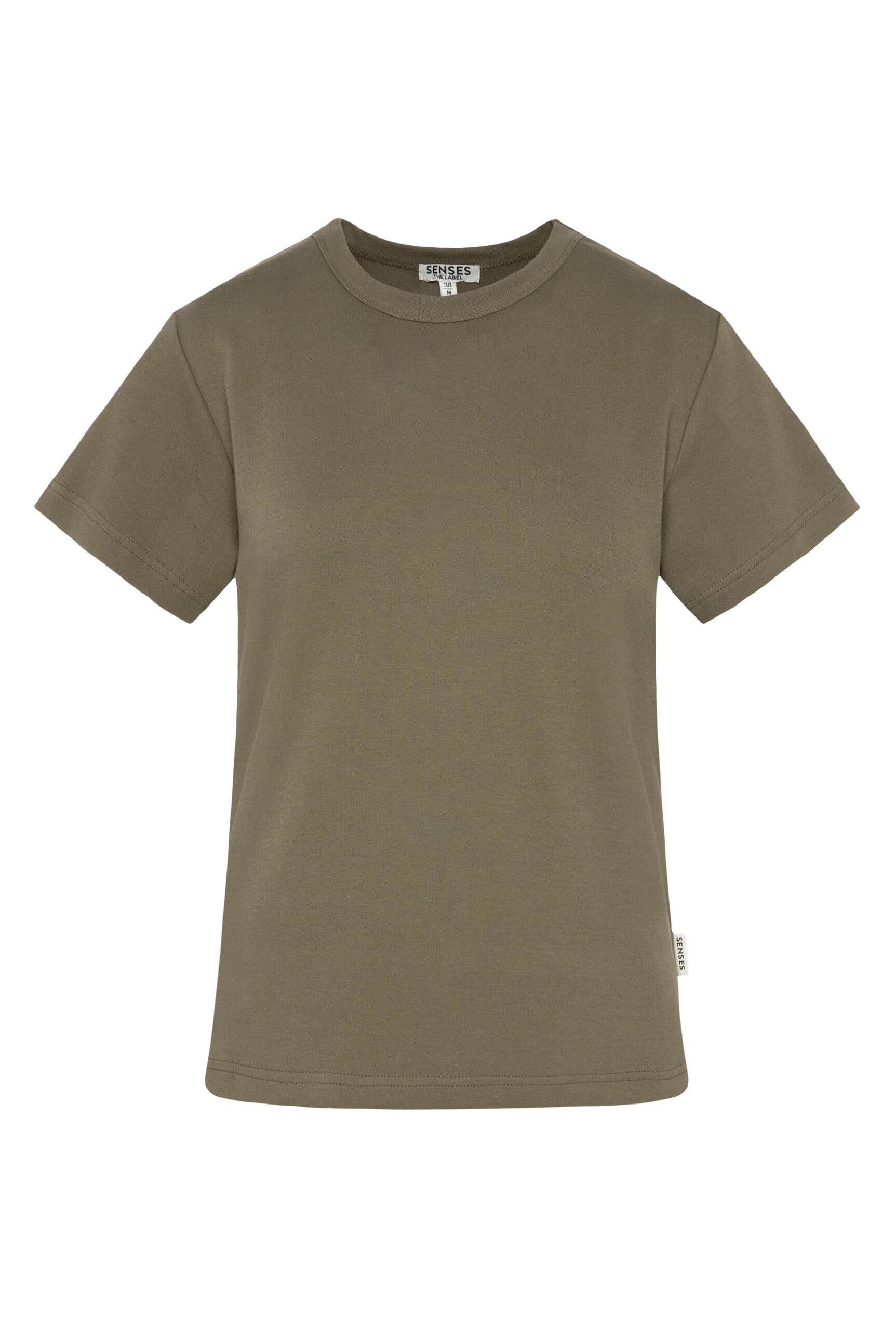 SENSES.THE LABEL Rundhalsshirt, aus Baumwolle