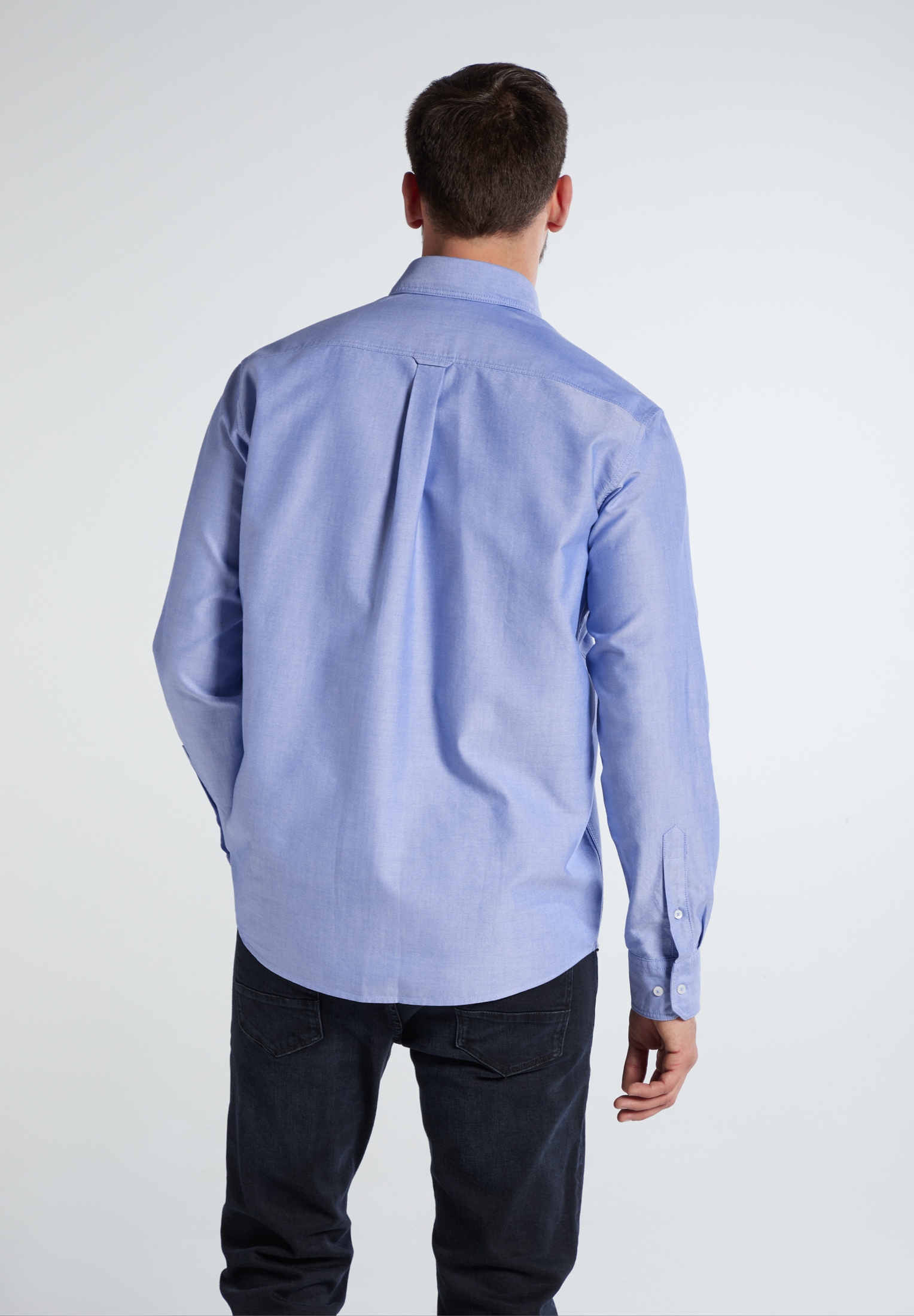 Eterna Langarmhemd »REGULAR FIT« EASY IRON (bügelleicht)