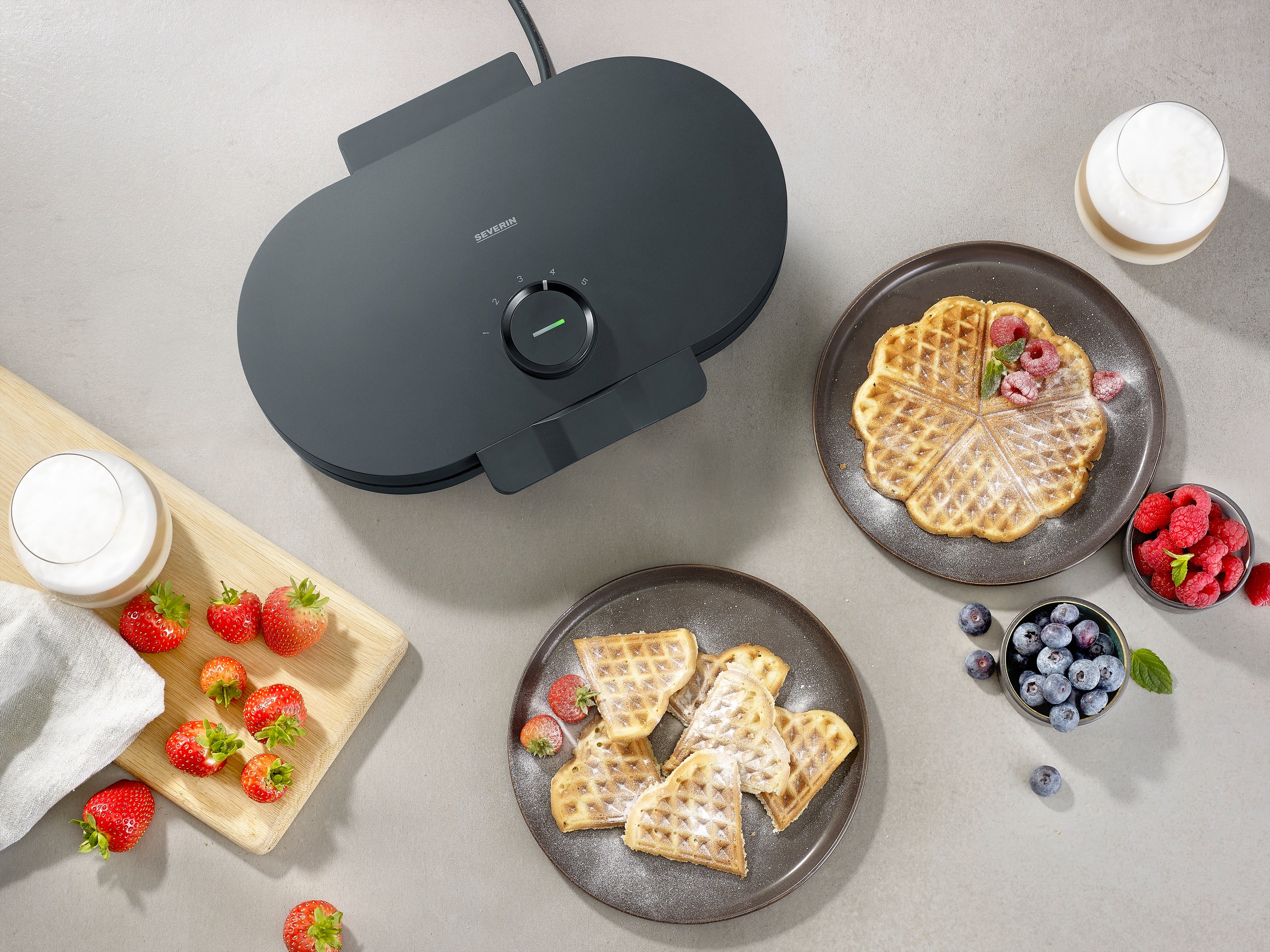 Severin Waffeleisen »WA 2118«, 1200 W