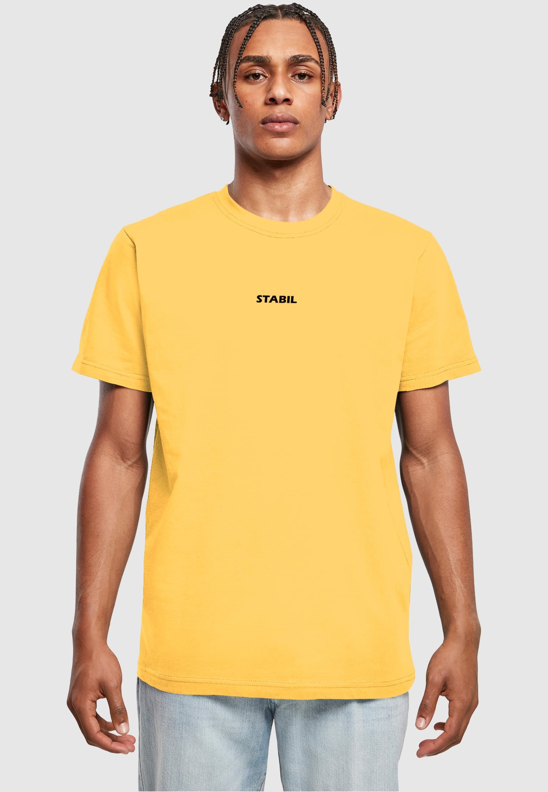 Merchcode T-Shirt »Merchcode Herren Stabil T-Shirt Round Neck«, (1 tlg.)