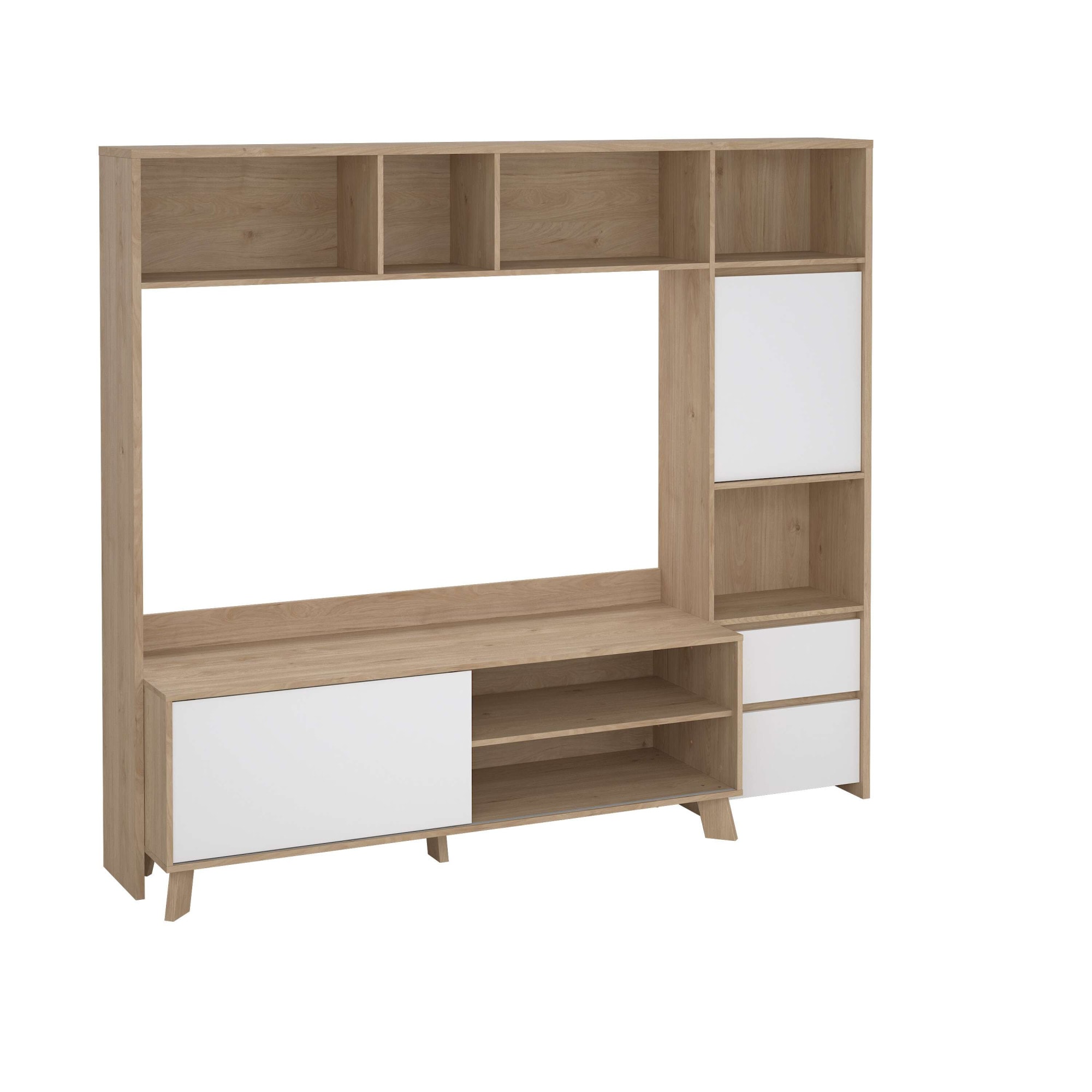 Home affaire Wohnwand "Next, TV-Wand, TV-Möbel, Wohnwand, Sideboard"