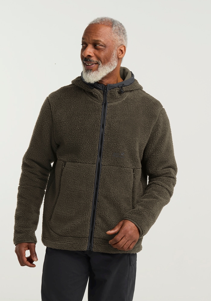 Jack Wolfskin Fleecejacke "STONE LITE HOODED JKT M" günstig online kaufen