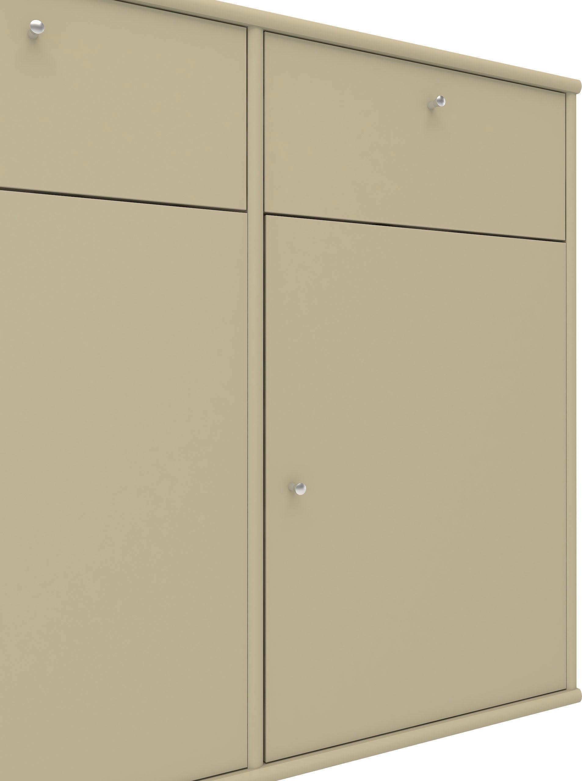 Hammel Furniture Sideboard »Mistral, Hochwertig Schrank, hängend/stehend montierbar«, mit Türen und Schubladen, B: 177 cm, anpassungsbar Designmöbel