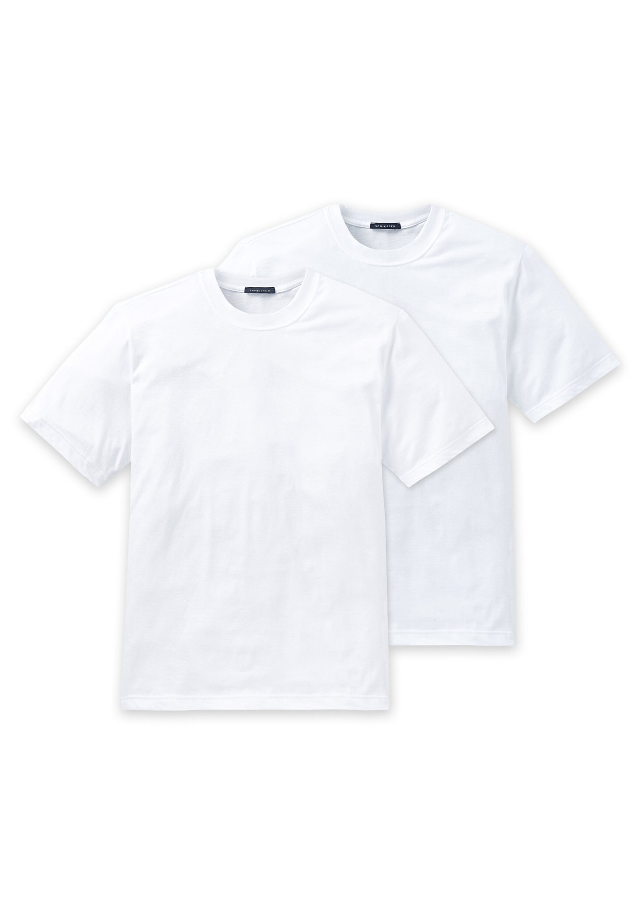 Schiesser T-Shirt "T-Shirt American T-Shirt 4er Pack" günstig online kaufen